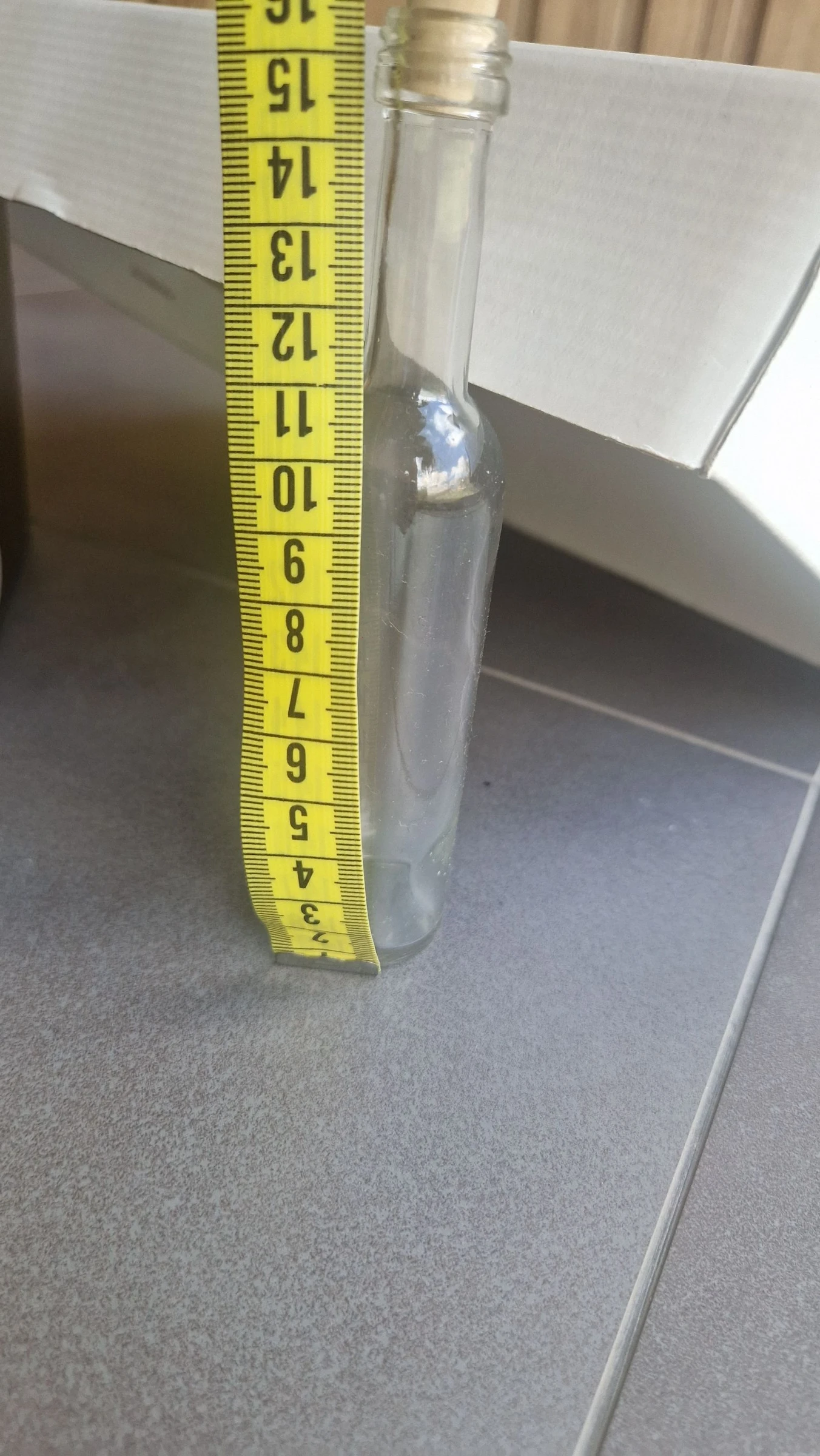 Lote de 21 mini botellas de vidrio con tapón – photo 3
